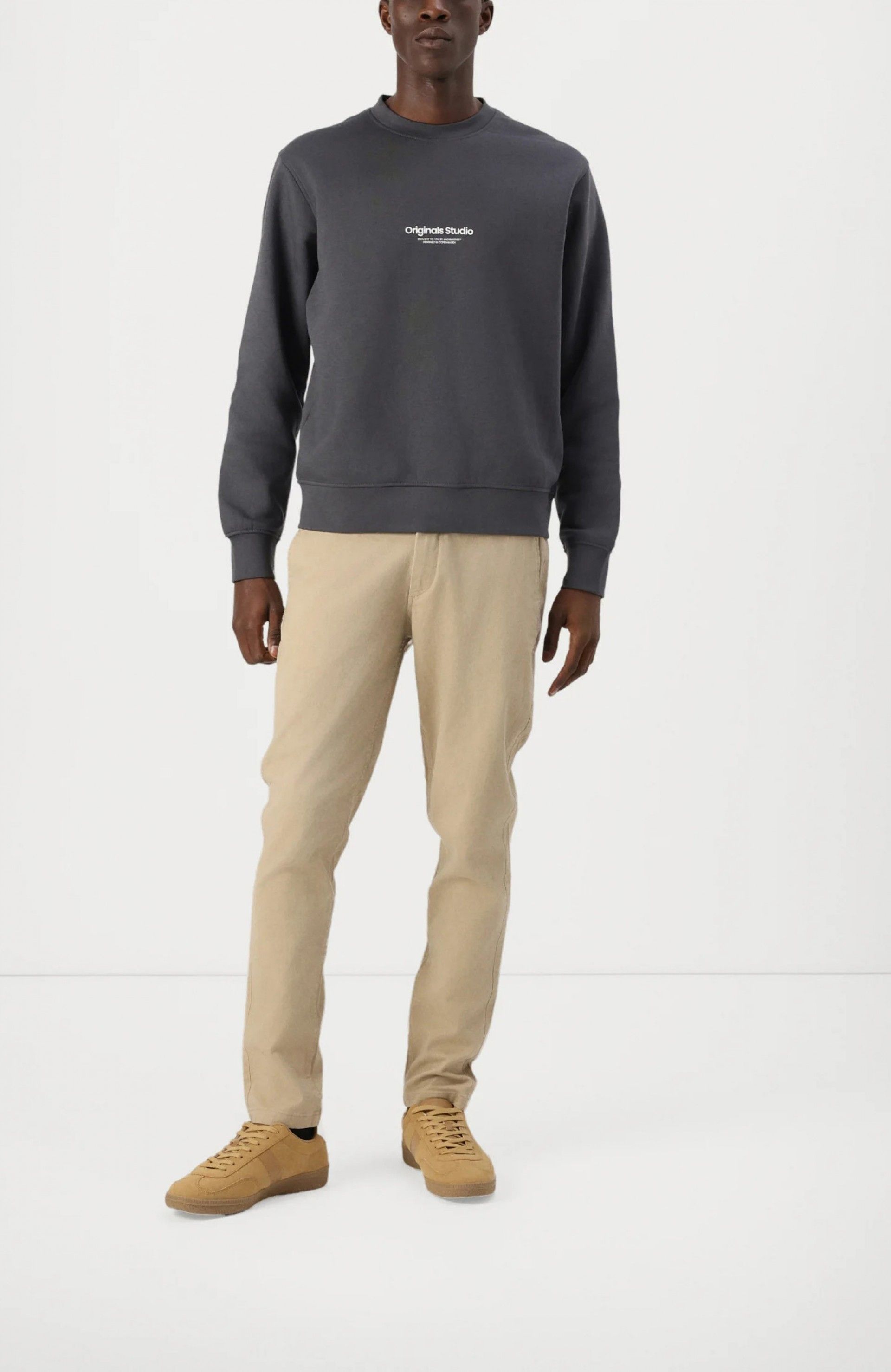 Calça Homem Chino MARCO Slim Fit Jack Jones