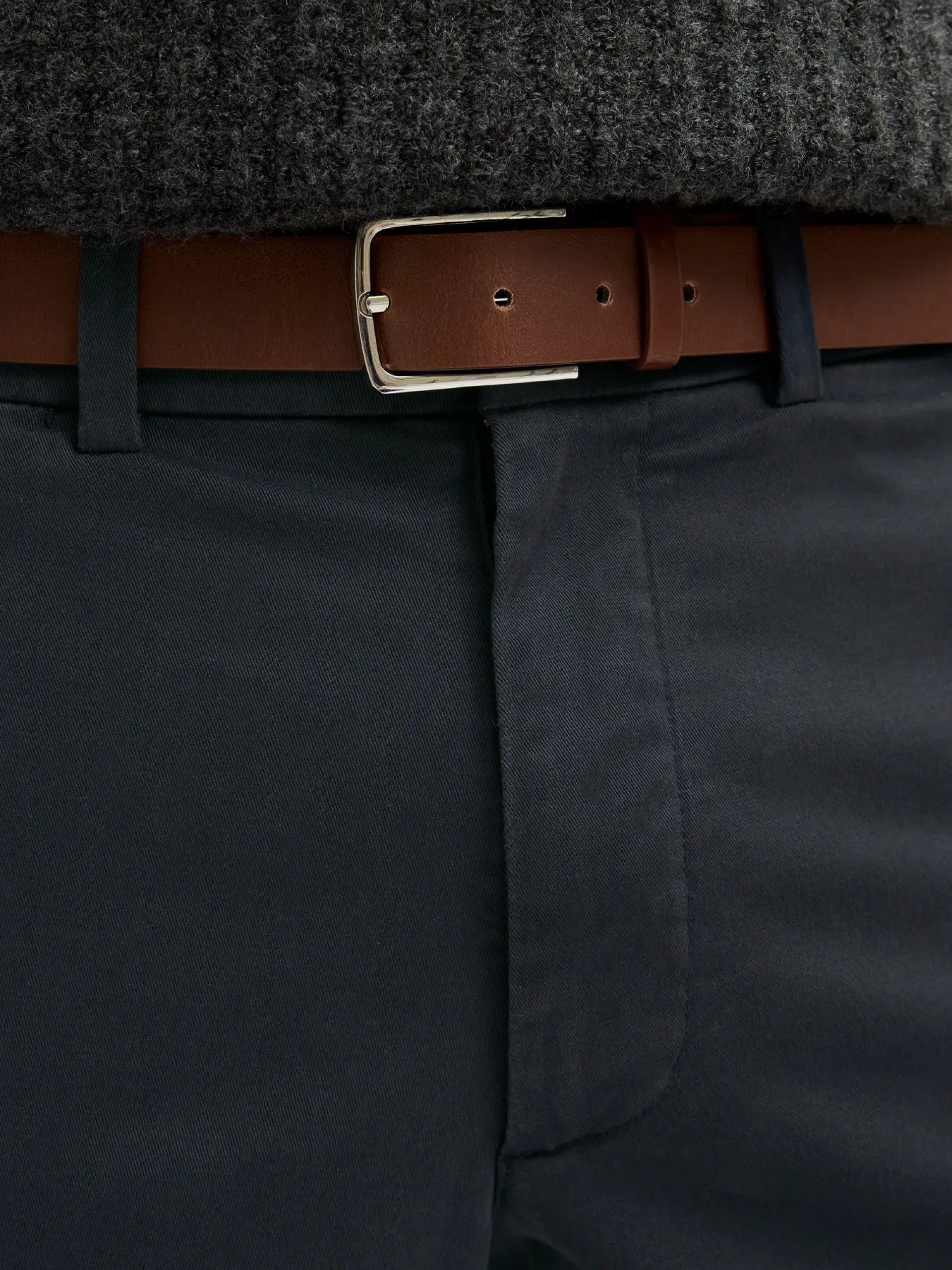 Calça Homem Chino com cinto FRANCO JACK JONES