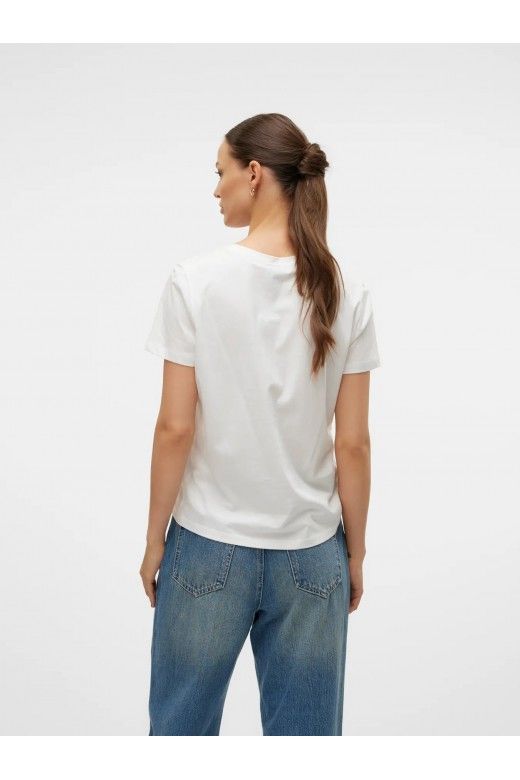 T-Shirt Mulher JESSY FRANCIS Top VERO MODA T-Shirt Mulher JESSY FRANCIS Top VERO MODA
