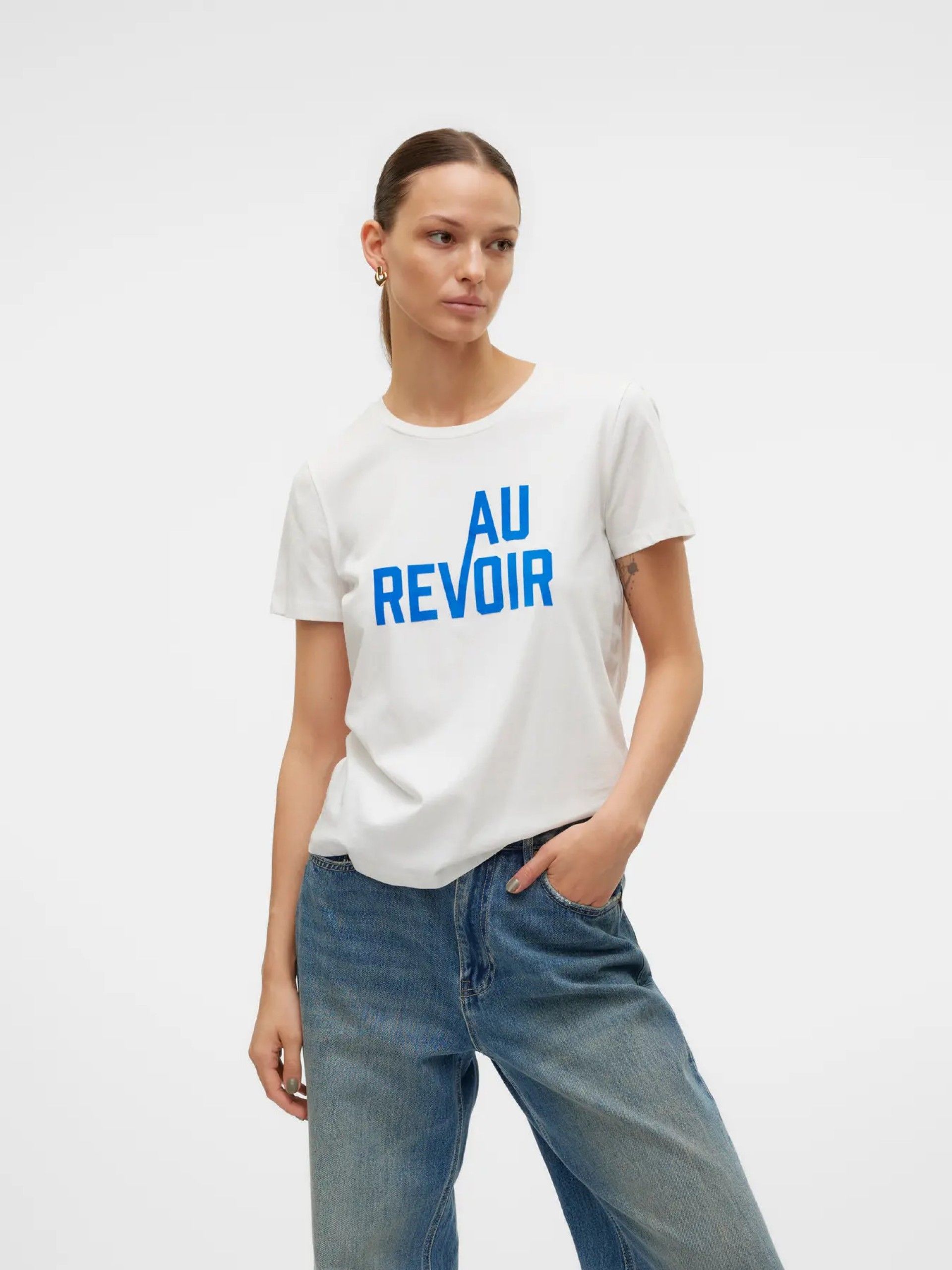 T-Shirt Mulher JESSY FRANCIS Top VERO MODA