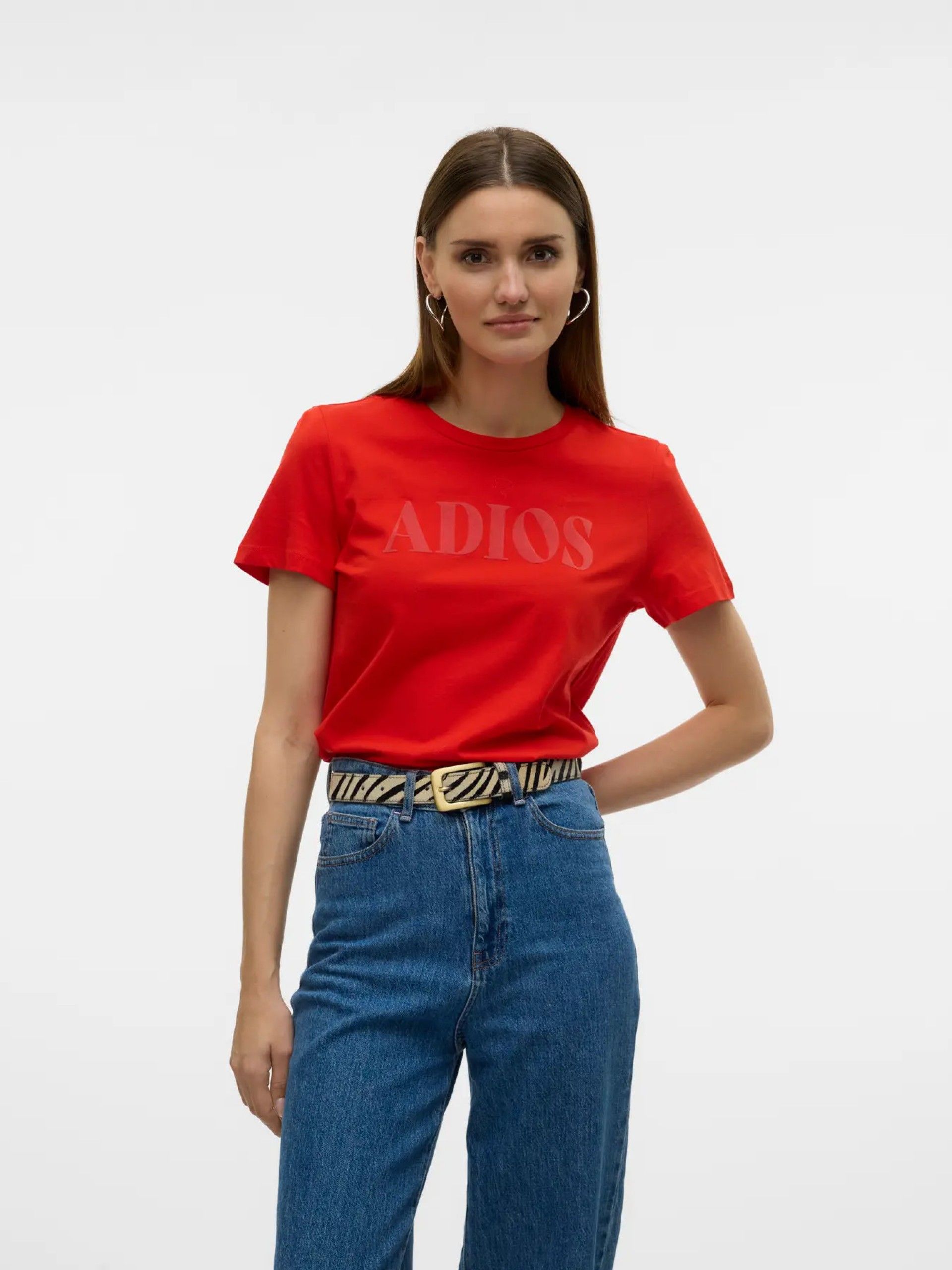 T-Shirt Mulher JESSY FRANCIS Top VERO MODA