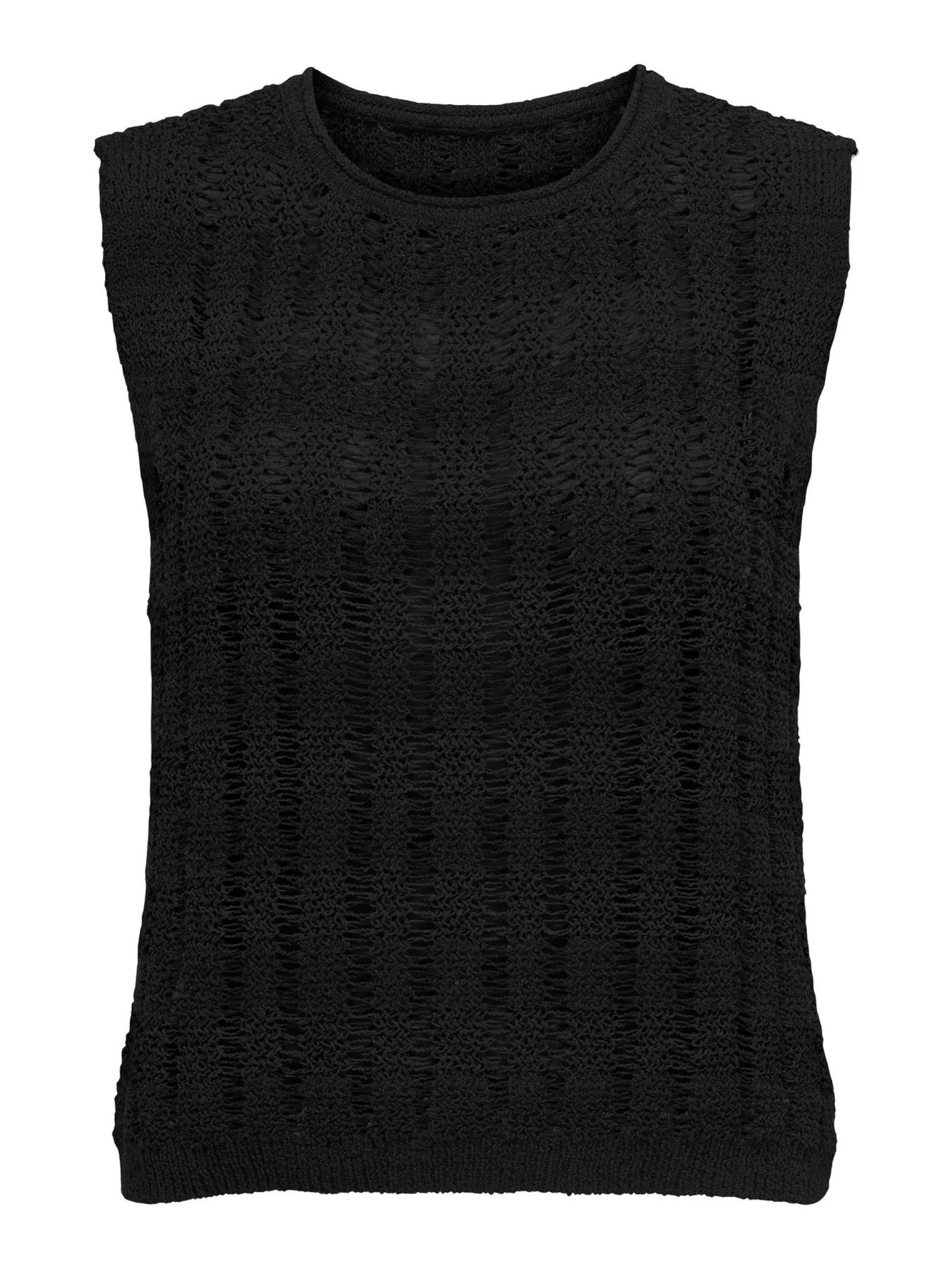 Top Malha ONLY O sem mangas Capri