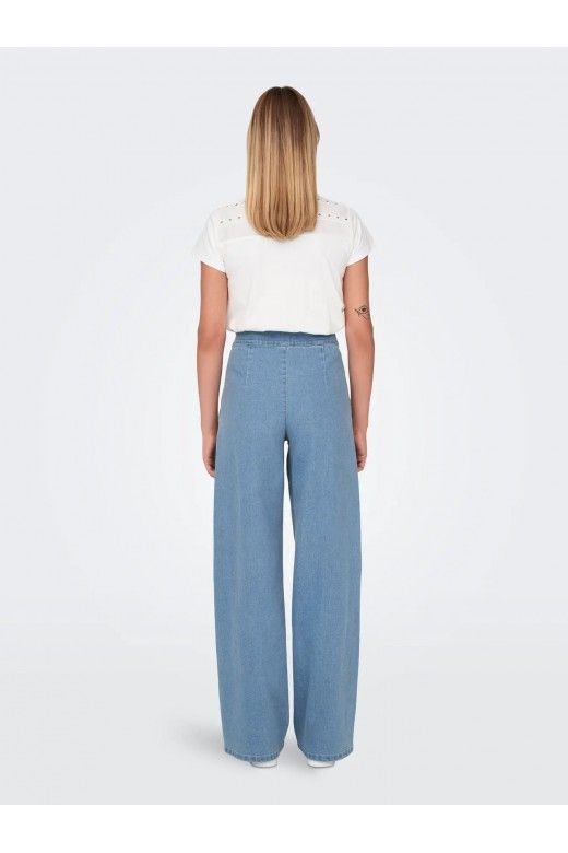 Calça Jeans JDY ONLY GEGGO WIDE Mulher Calça Jeans JDY ONLY GEGGO WIDE Mulher