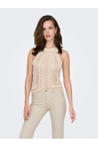 Top Malha ERIN camisola sem mamgas