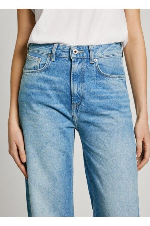 Calça Jeans Mulher Pepe Jeans STRAIGHT Calça Jeans Mulher Pepe Jeans STRAIGHT