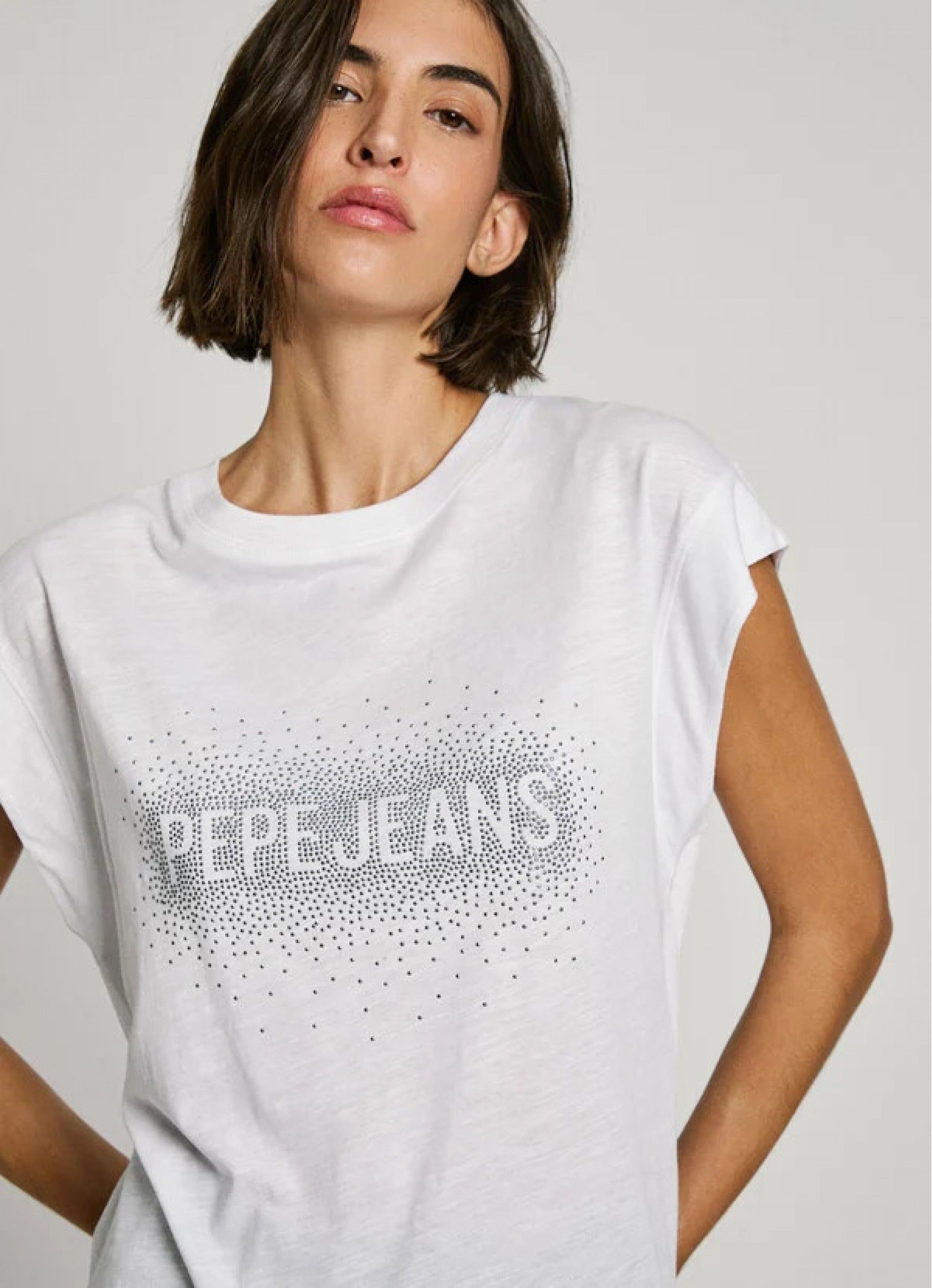 T-Shirt Pepe Jeans Mulher RAYA Brilhantes
