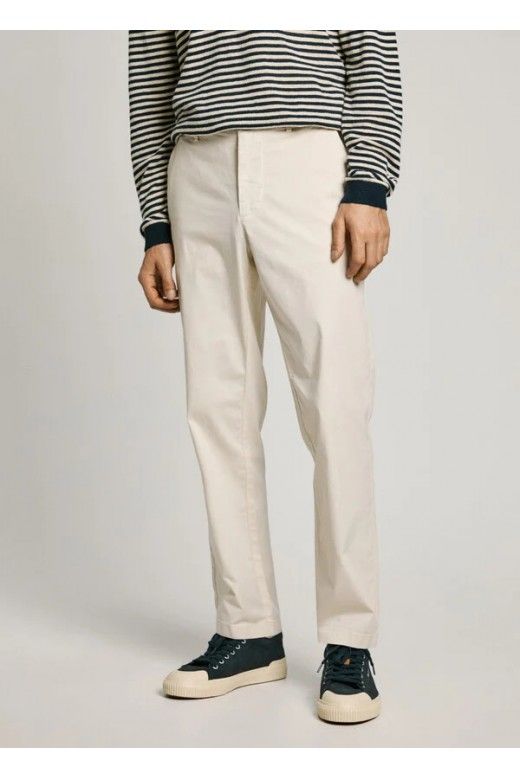 Calça Homem Chino Pepe Jeans Slim Poplin Calça Homem Chino Pepe Jeans Slim Poplin