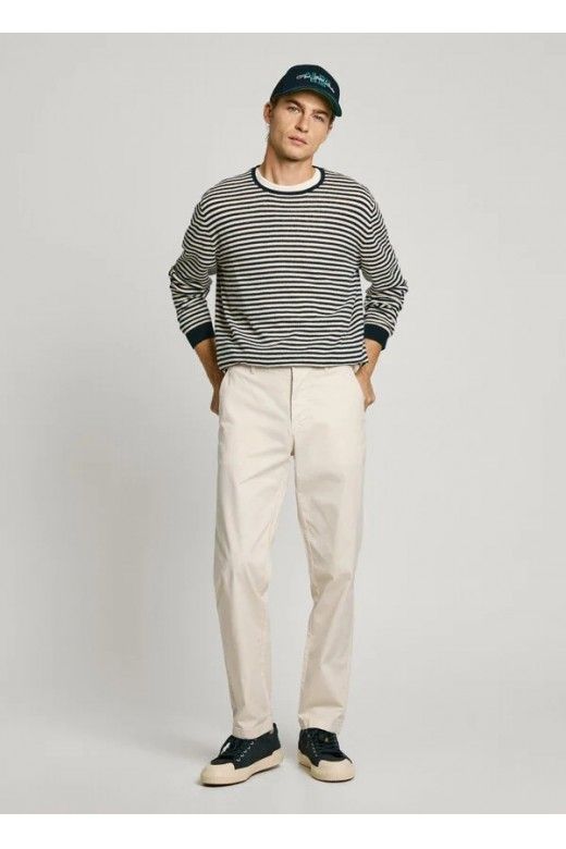 Calça Homem Chino Pepe Jeans Slim Poplin Calça Homem Chino Pepe Jeans Slim Poplin