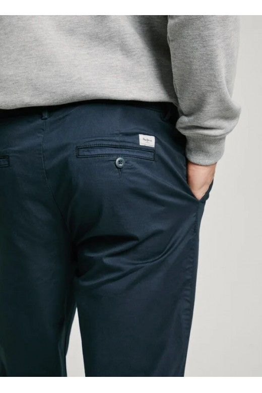 Cala Homem Chino Pepe Jeans Slim Poplin