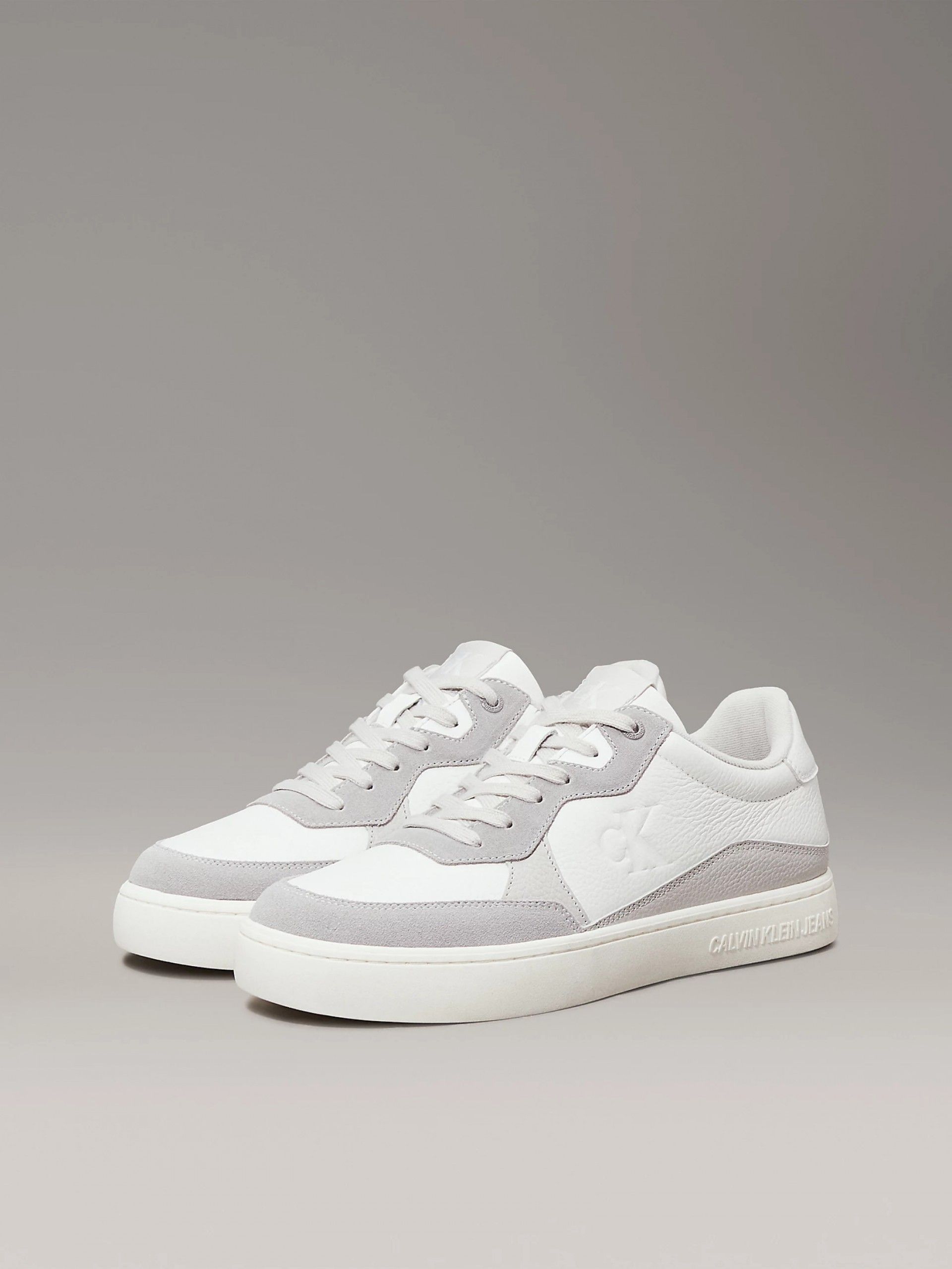 Sapatilha Homem Calvin Klein Classic Cupsole Leather.