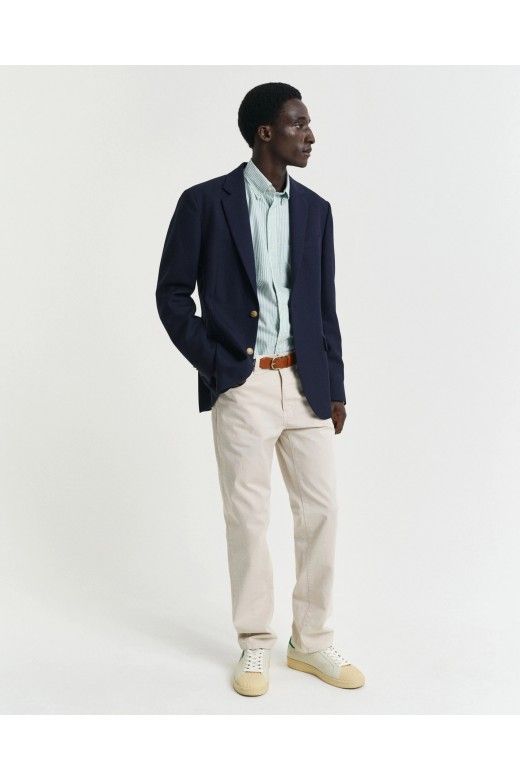 Camisa GANT Reg Oxford Riscas Camisa GANT Reg Oxford Riscas