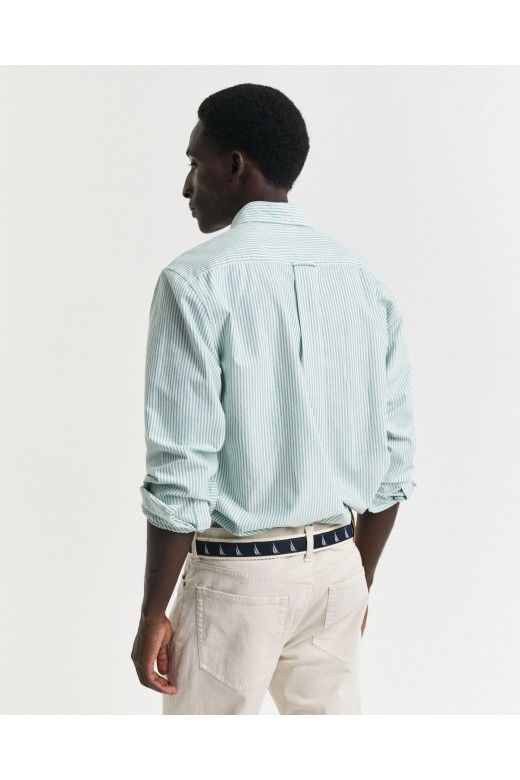 Camisa GANT Reg Oxford Riscas Camisa GANT Reg Oxford Riscas