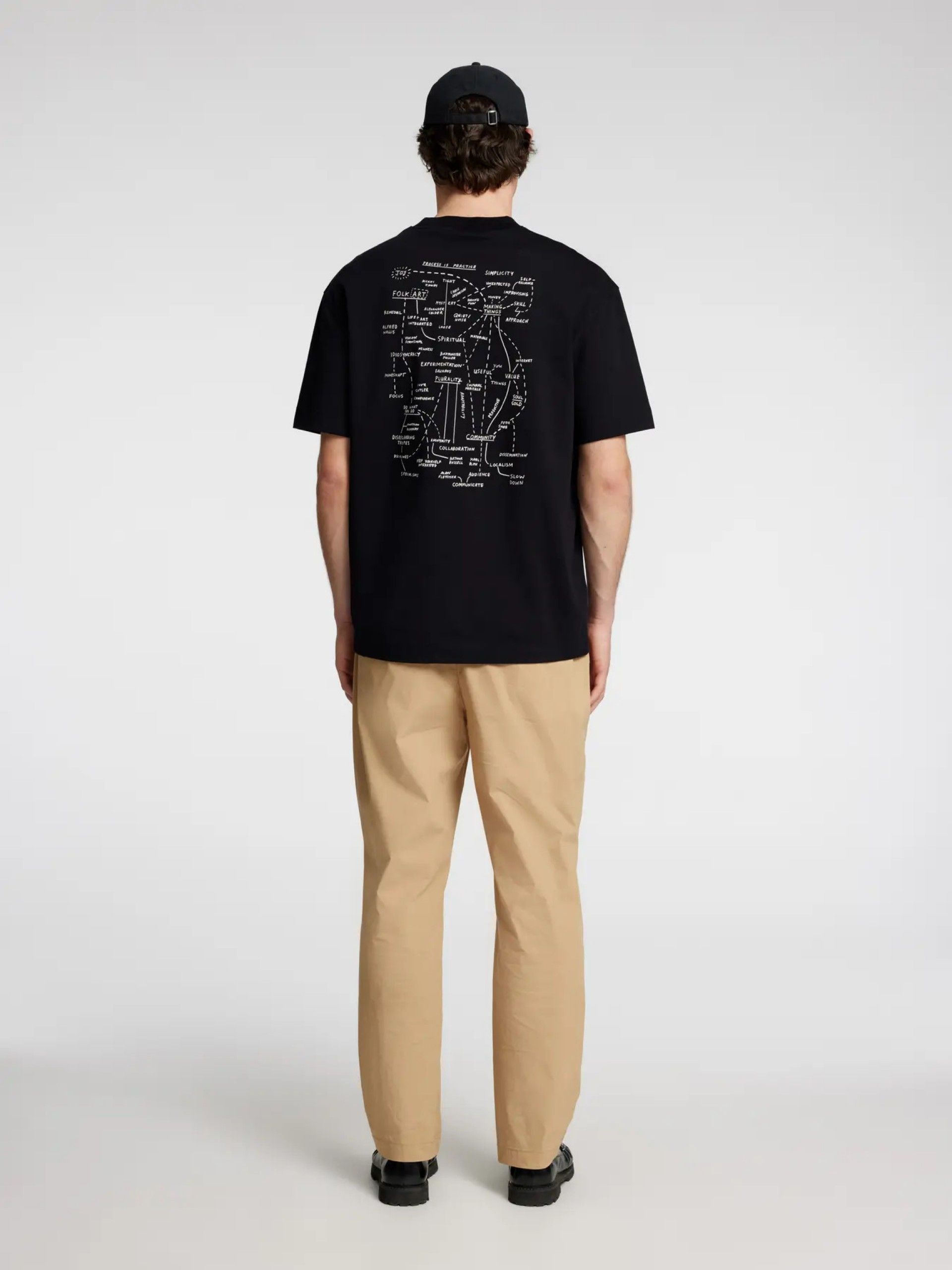 T-Shirt Homem SELECTED RELAXNIC