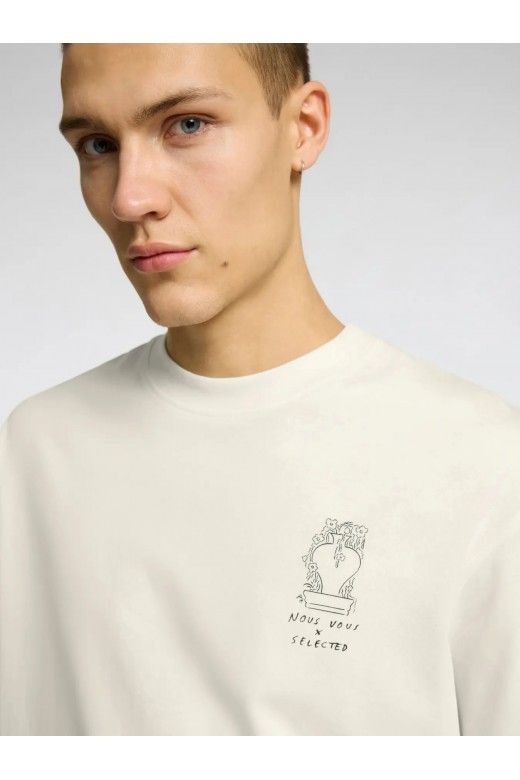 T-Shirt Homem SELECTED RELAXNIC T-Shirt Homem SELECTED RELAXNIC