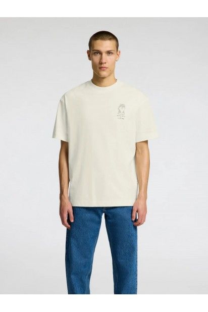 T-Shirt Homem SELECTED RELAXNIC