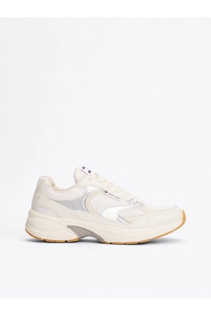 Sapatilha Mulher Tommy Hilfiger Metallic Contrast