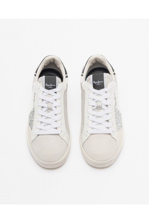 Sapatilha Mulher Lane Silver W Pepe Jeans PLS31598 Sapatilha Mulher Lane Silver W Pepe Jeans PLS31598