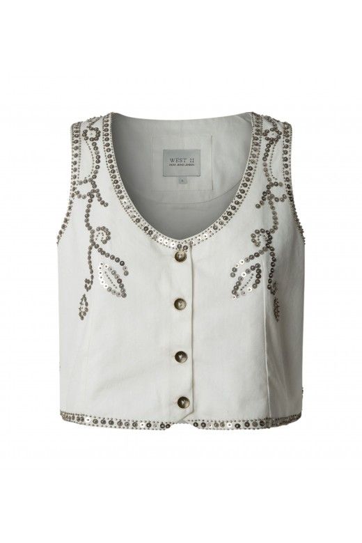 Top Colete Pepe Jeans PL402588 JAYDEN Top Colete Pepe Jeans PL402588 JAYDEN