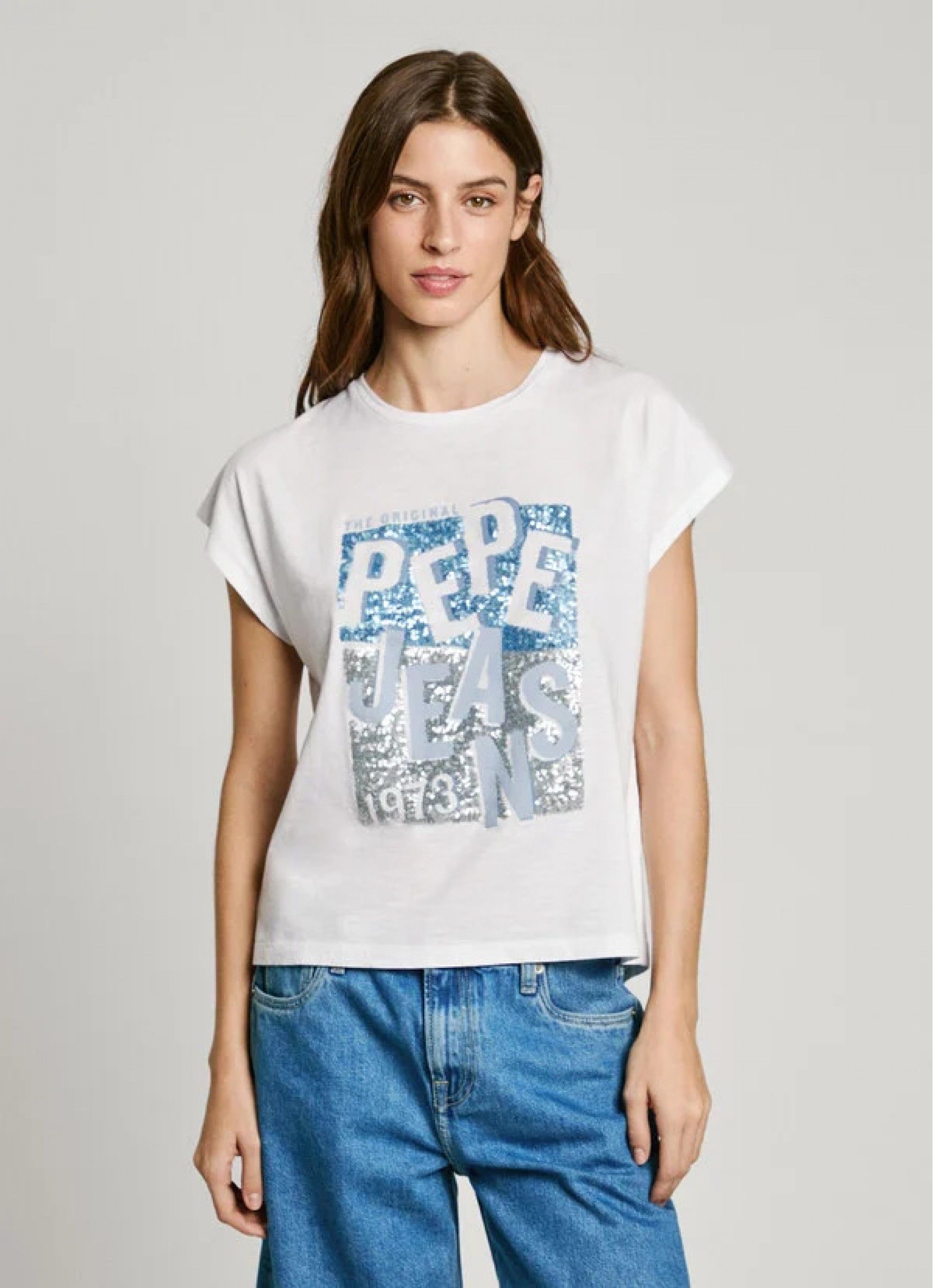 T-Shirt Mulher Pepe Jeans PL506019 VITI