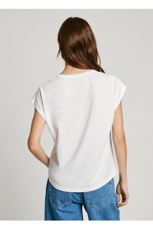 T-Shirt Mulher Pepe Jeans PL506019 VITI T-Shirt Mulher Pepe Jeans PL506019 VITI