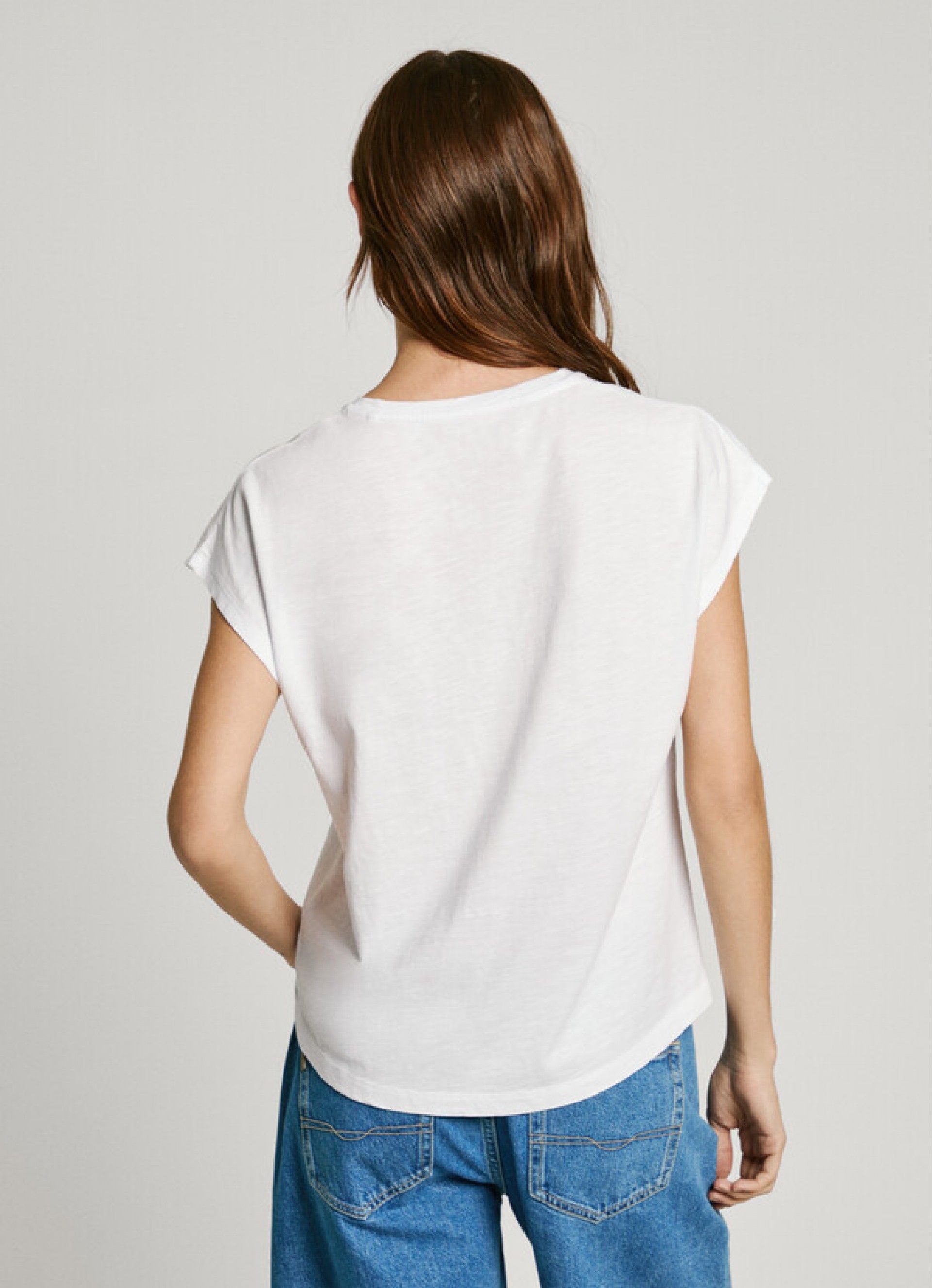 T-Shirt Mulher Pepe Jeans PL506019 VITI