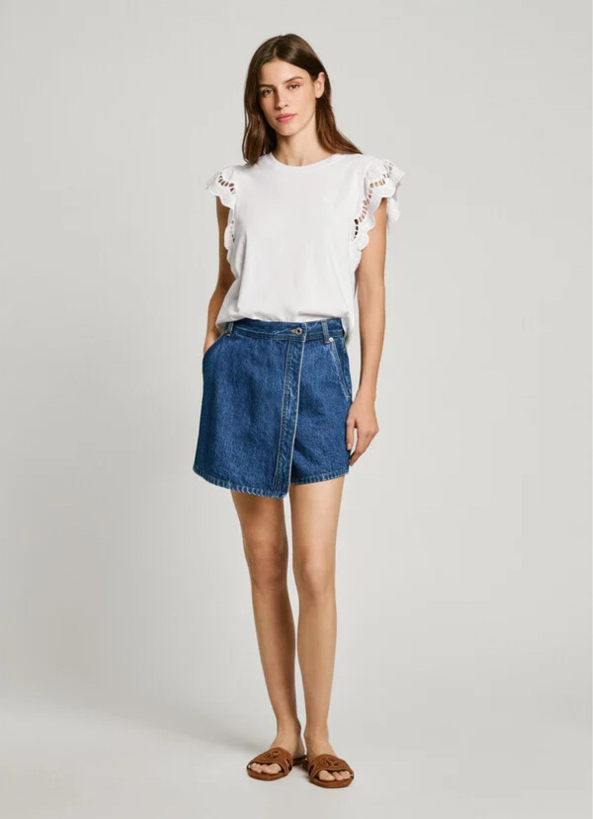 T-Shirt Mulher Pepe Jeans PL506067 VIC