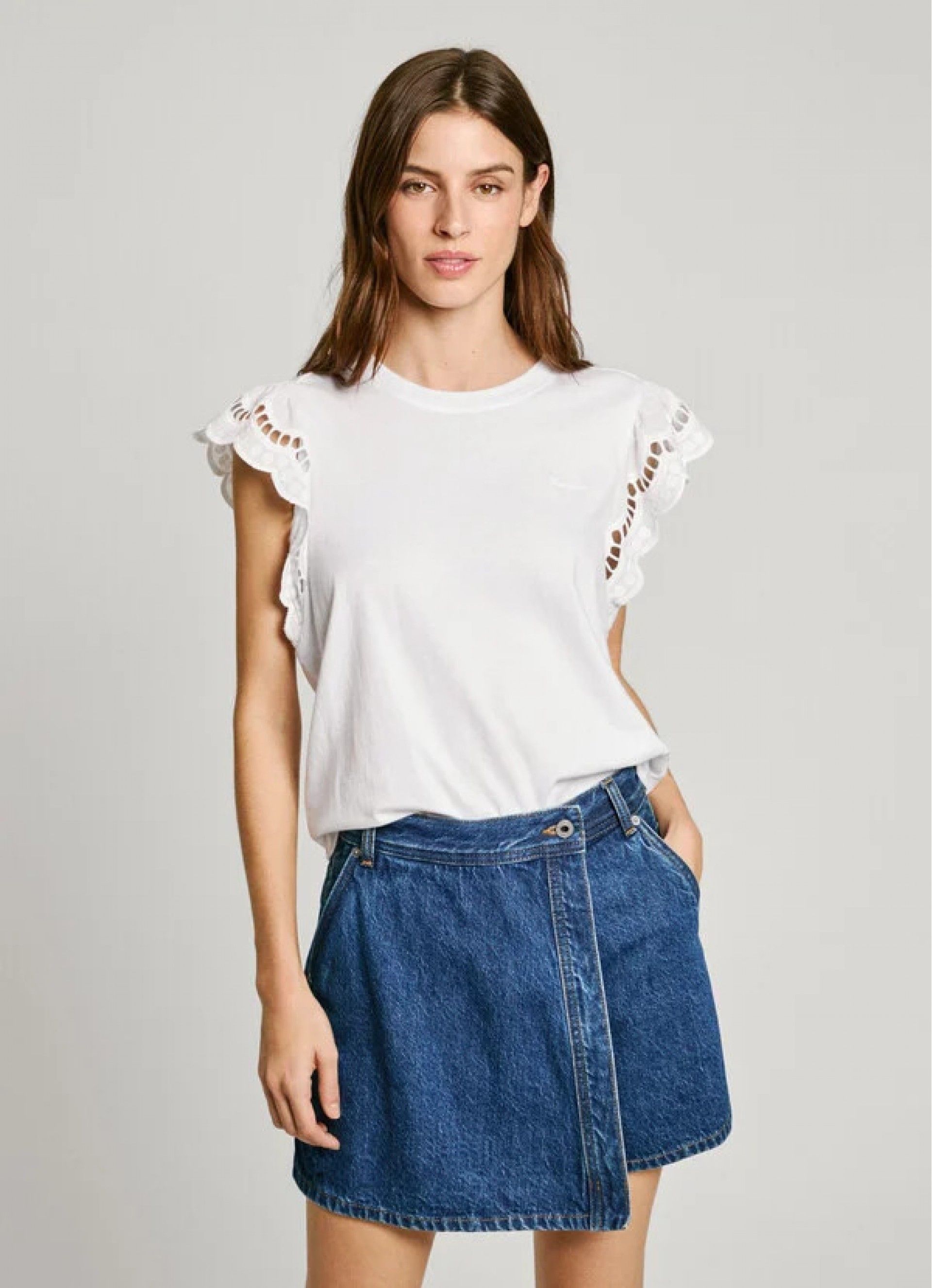 T-Shirt Mulher Pepe Jeans PL506067 VIC