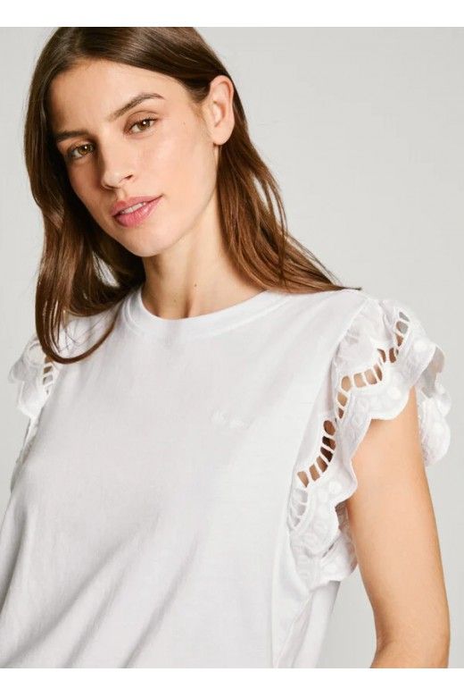 T-Shirt Mulher Pepe Jeans PL506067 VIC T-Shirt Mulher Pepe Jeans PL506067 VIC