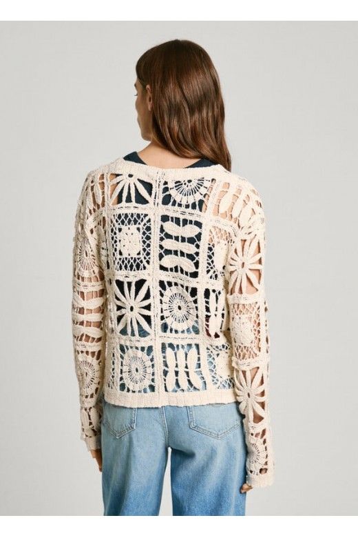 Casaco Malha Pepe Jeans PL702273 OLYMPIA Casaco Malha Pepe Jeans PL702273 OLYMPIA