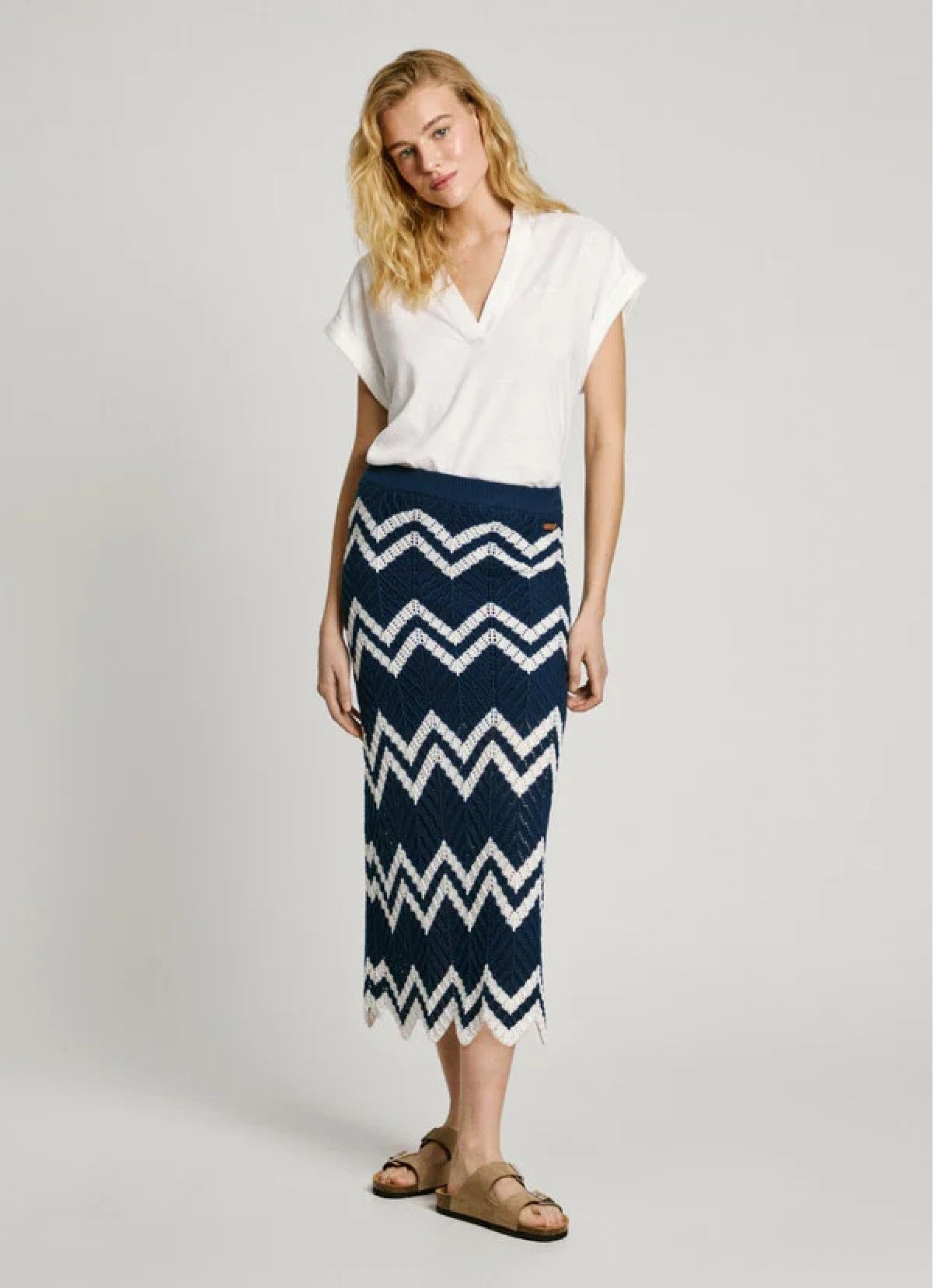 Saia Pepe Jeans Malha PL901205 OLLIE