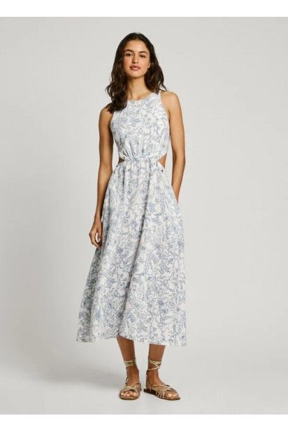 Vestido Midi Pepe Jeans Floral PL953701 DONATELLA