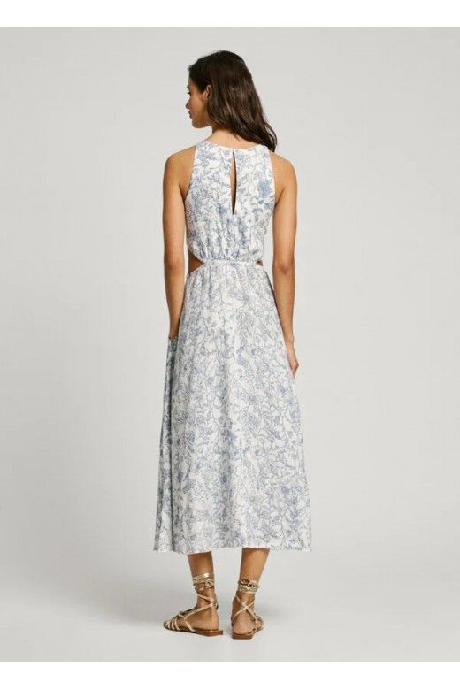 Vestido Midi Pepe Jeans Floral PL953701 DONATELLA Vestido Midi Pepe Jeans Floral PL953701 DONATELLA
