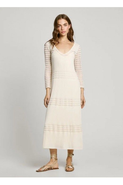Vestido Pepe Jeans Malha PL953712 PAULINA Vestido Pepe Jeans Malha PL953712 PAULINA