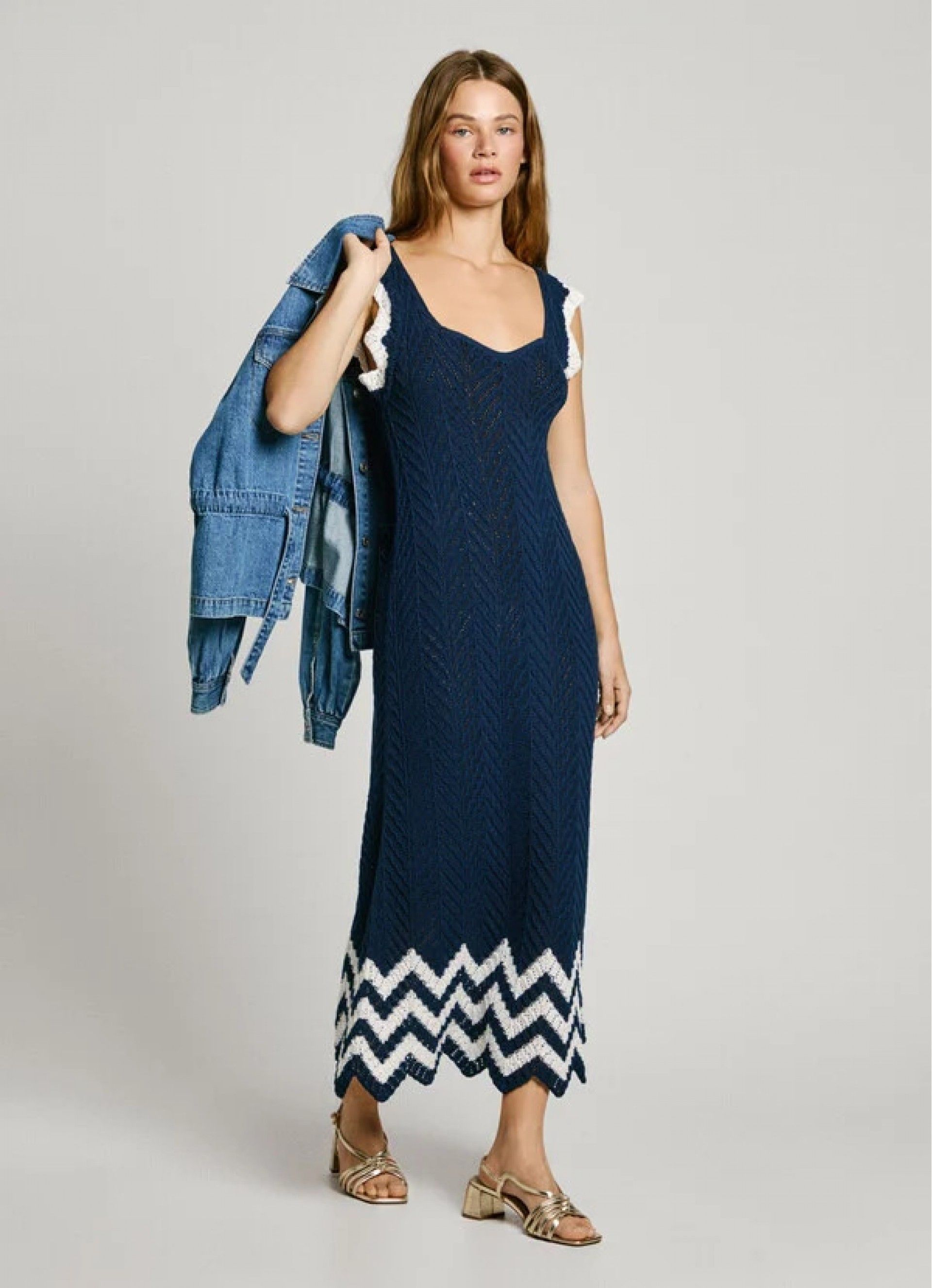 Vestido Pepe Jeans Malha PL953717 OLLIE