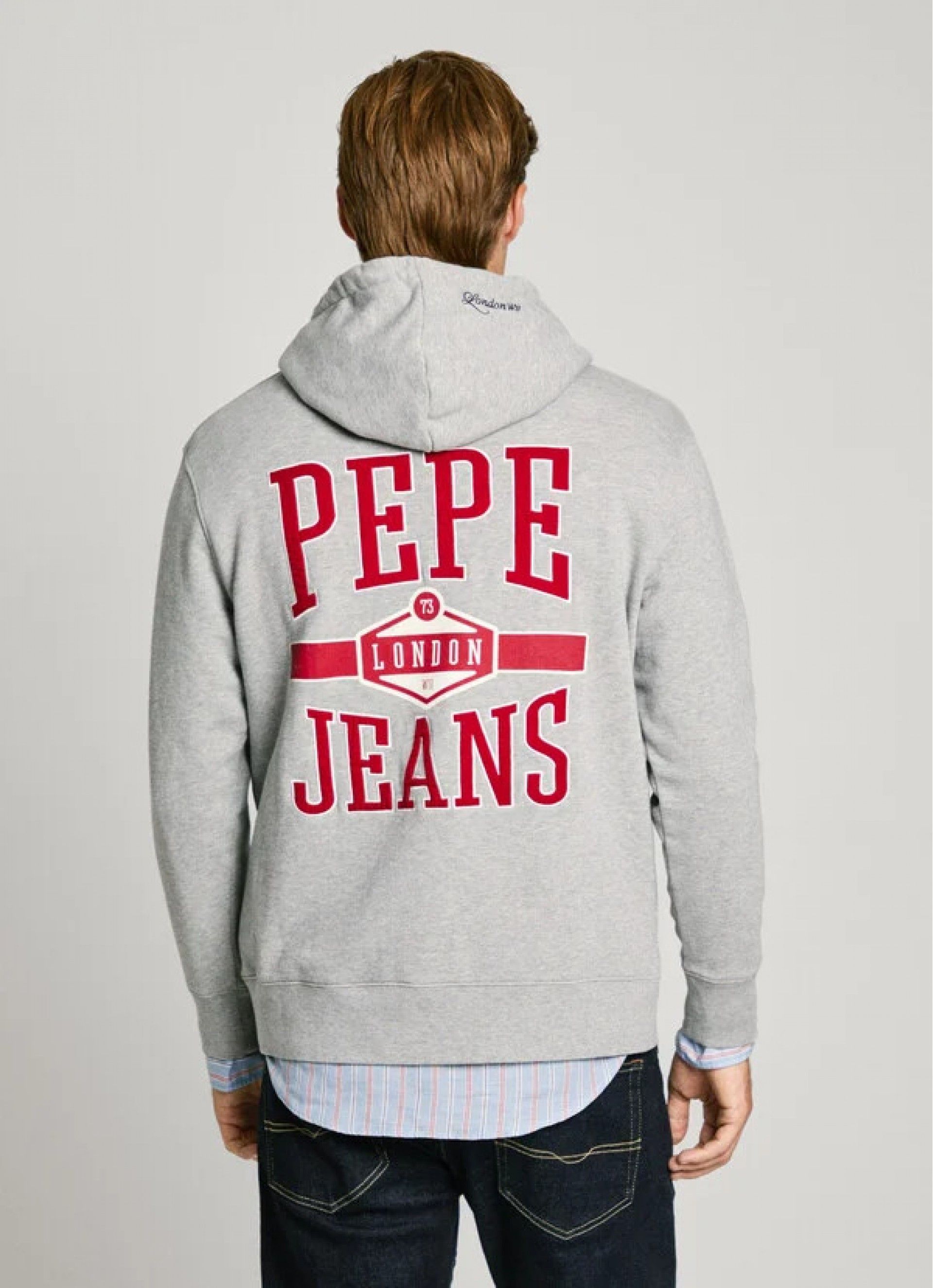 Sweat Pepe Jeans DEXTER HOODIE Homem