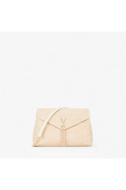 Bolsa de Ombro em Linho Privilege Naturale Valentino