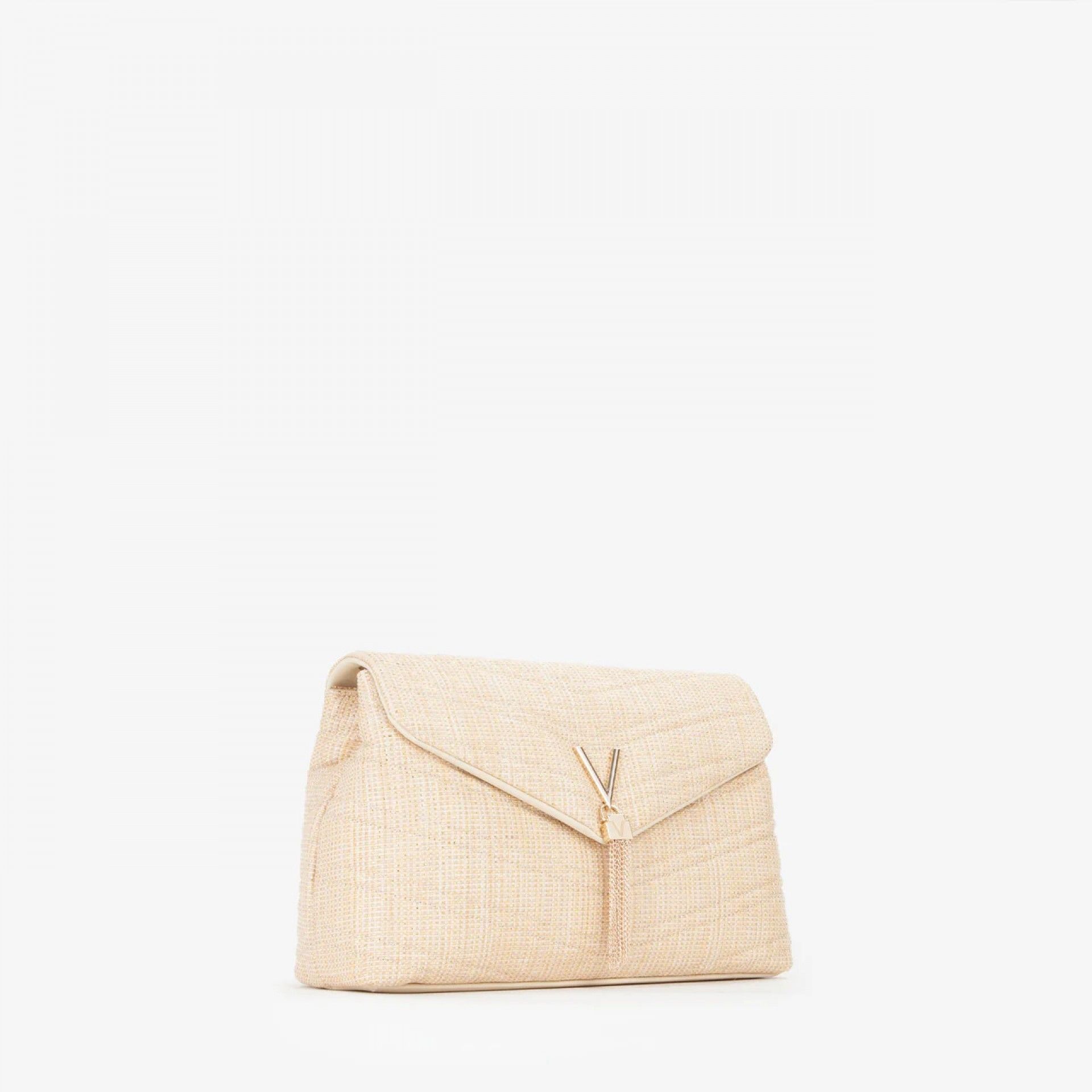 Bolsa de Ombro em Linho Privilege Naturale Valentino
