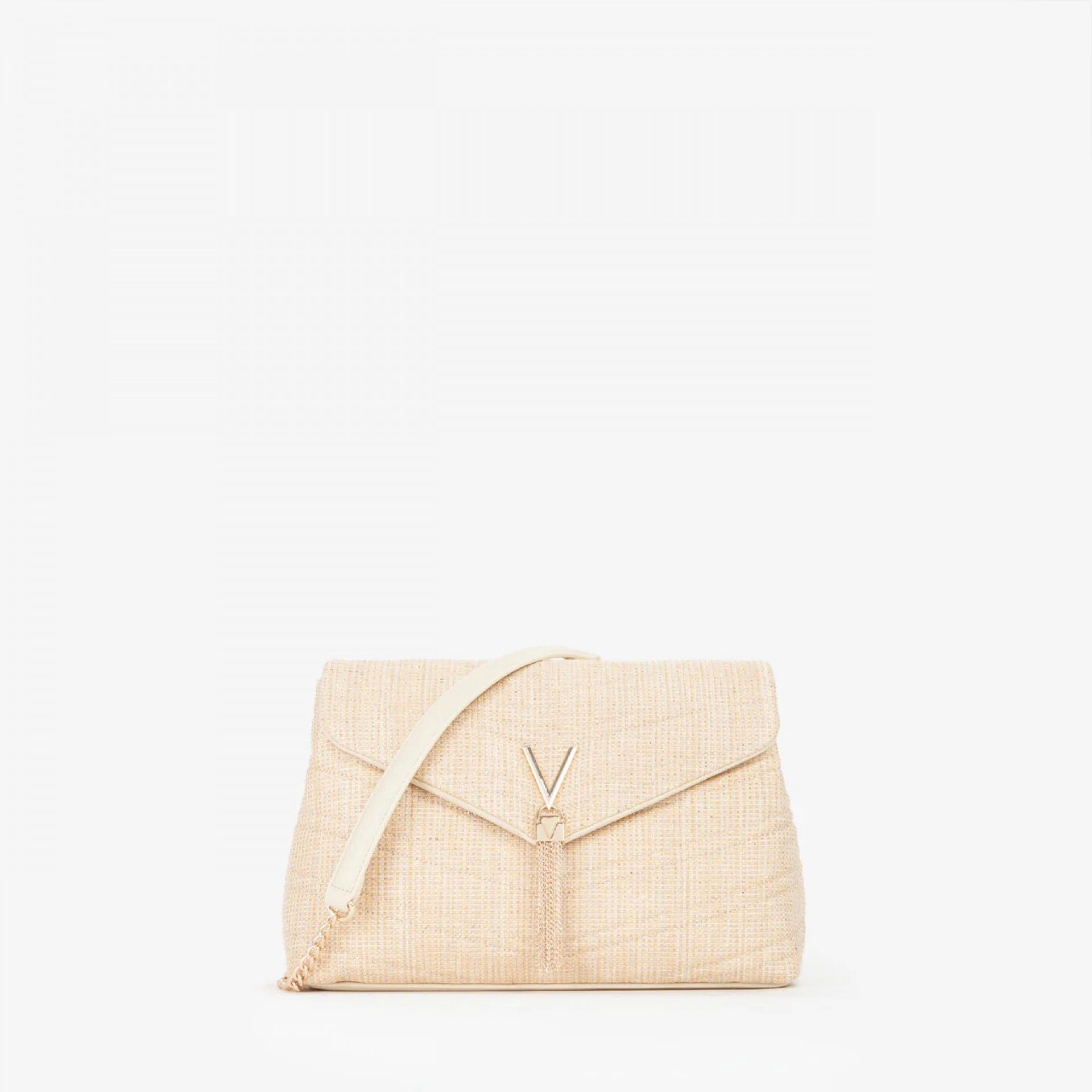 Bolsa de Ombro em Linho Privilege Naturale Valentino