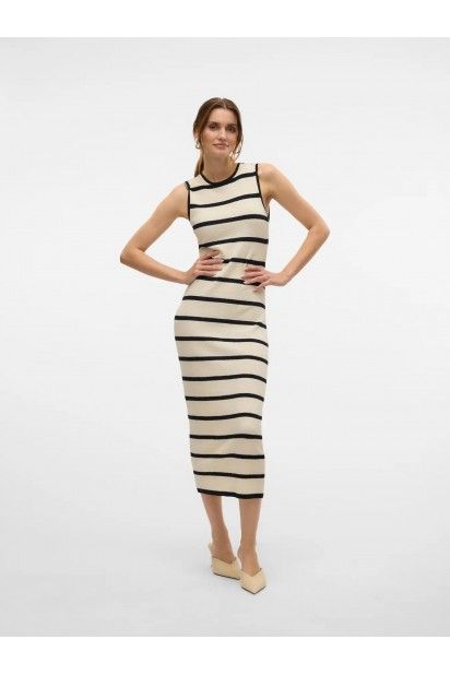Vestido Malha JRS WANDA Riscas VERO MODA