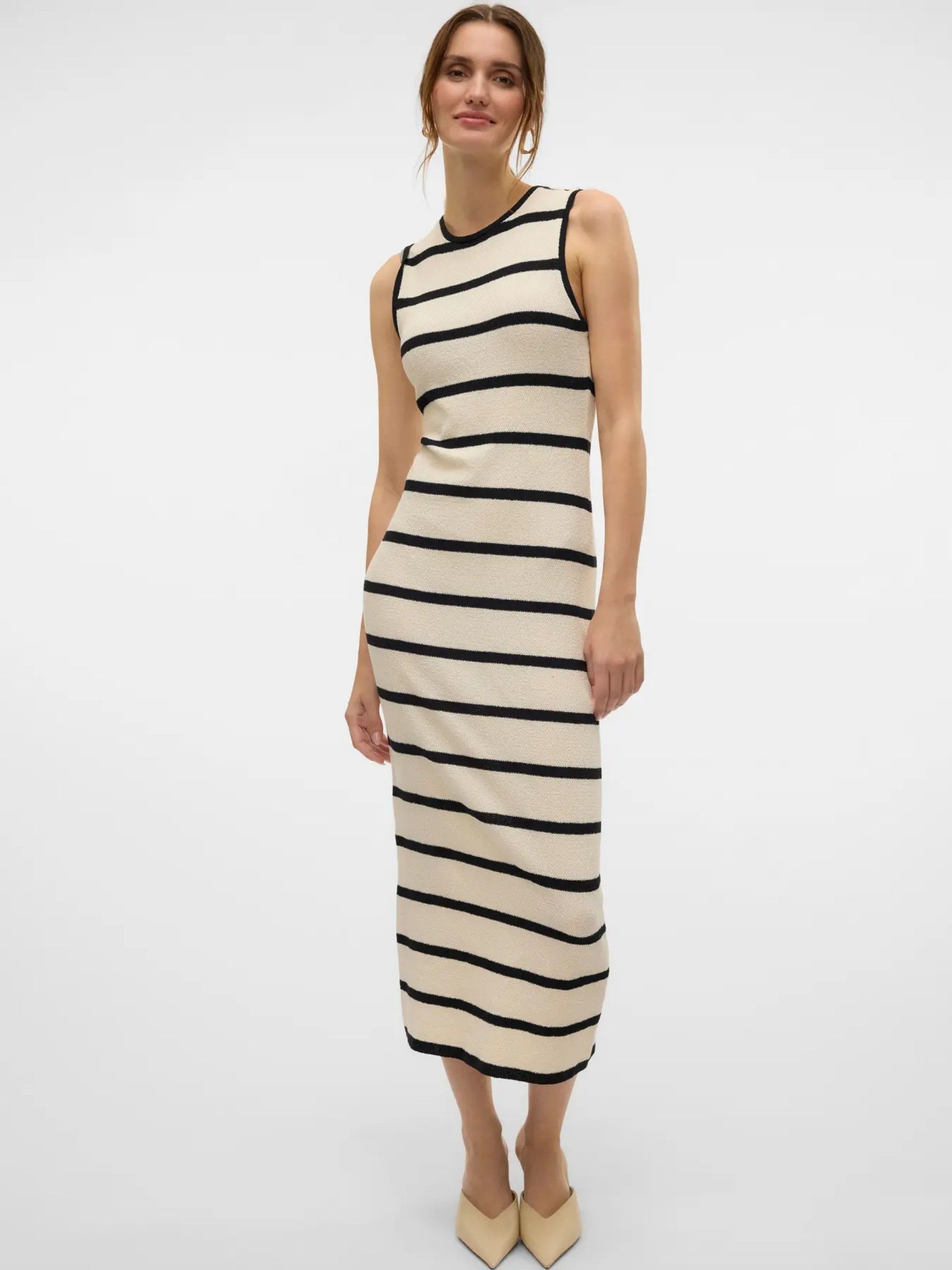 Vestido Malha JRS WANDA Riscas VERO MODA