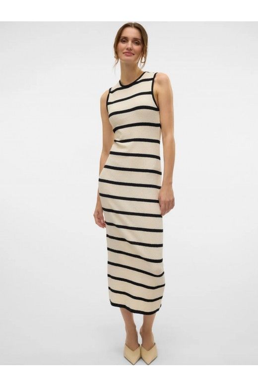 Vestido Malha JRS WANDA Riscas VERO MODA Vestido Malha JRS WANDA Riscas VERO MODA