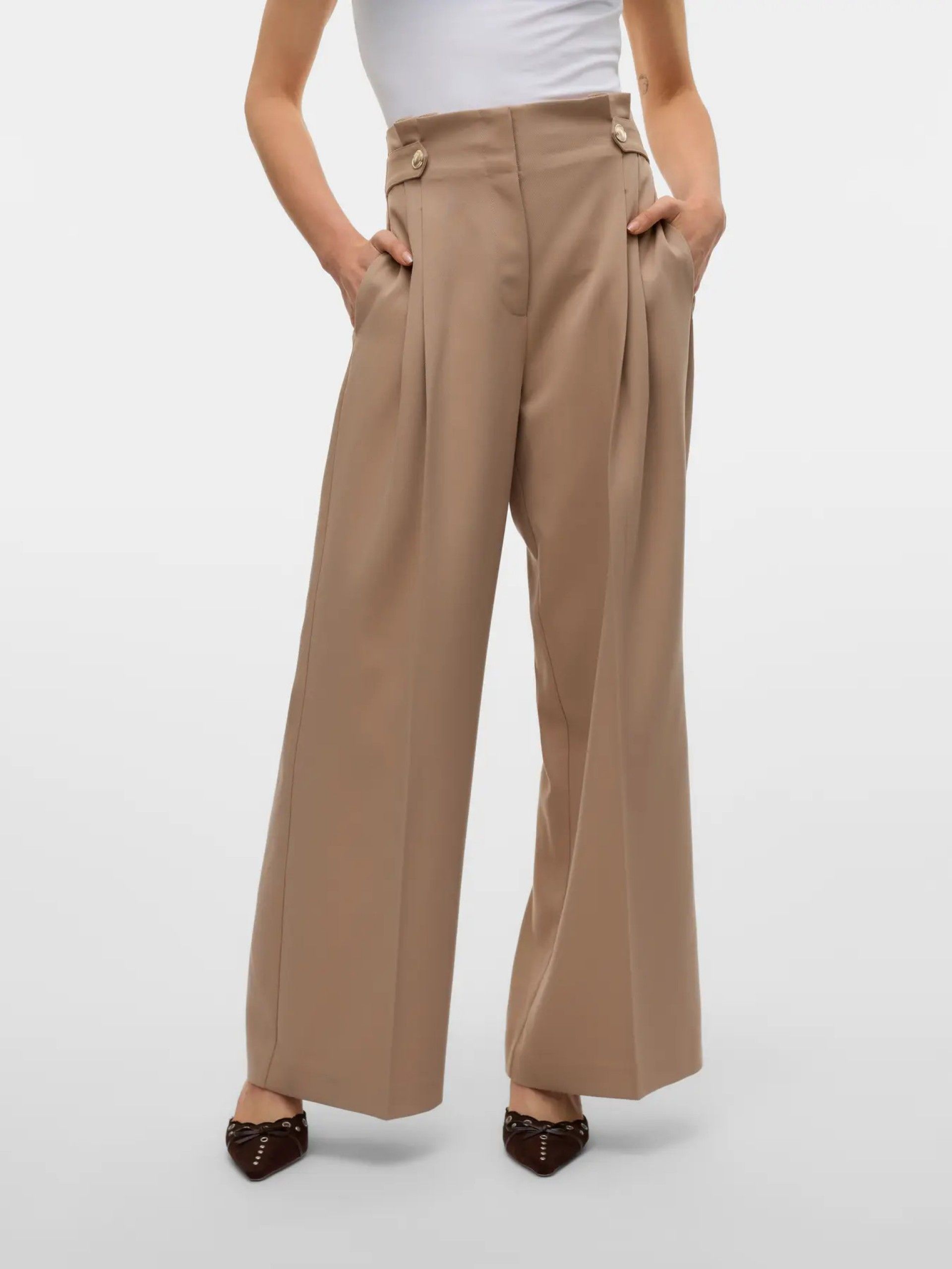 Calça Mulher VERO MODA ELMA HW Flared