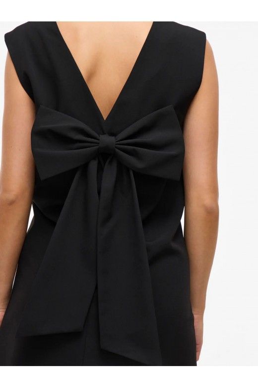 Vestido VILA GERY V curto com Lao