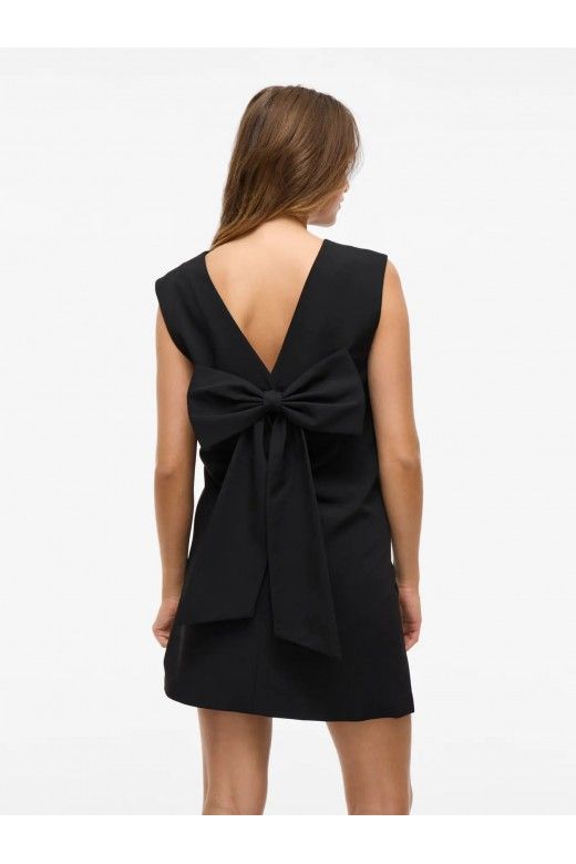 Vestido VILA GERY V curto com Lao