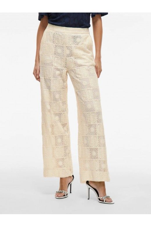 Calça Mulher VILA SIMONE Renda Calça Mulher VILA SIMONE Renda
