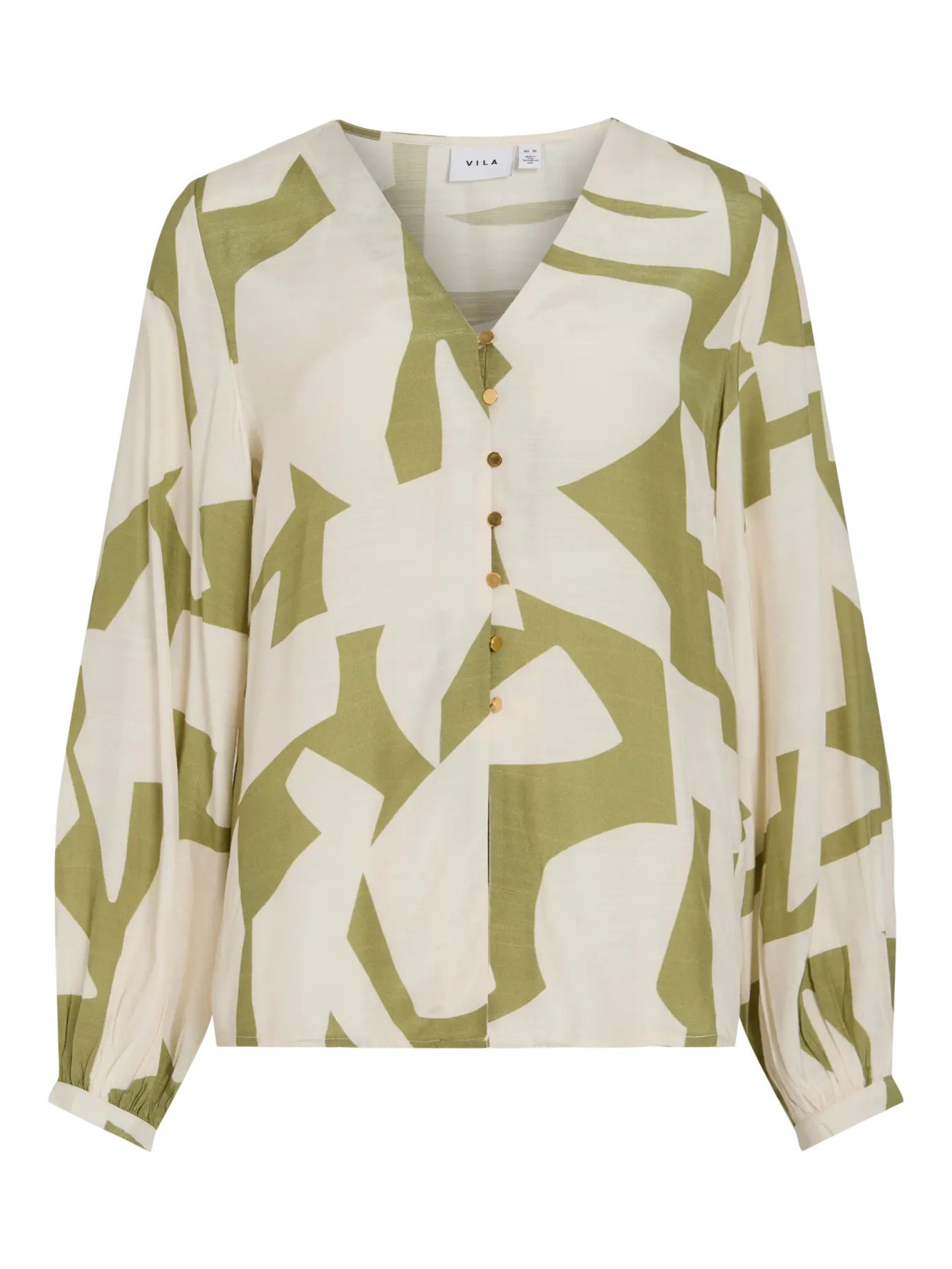 Blusa VILA V JOICO GEO Print