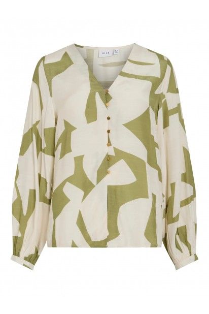 Blusa VILA V JOICO GEO Print