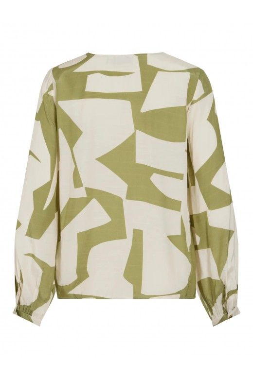 Blusa VILA V JOICO GEO Print Blusa VILA V JOICO GEO Print