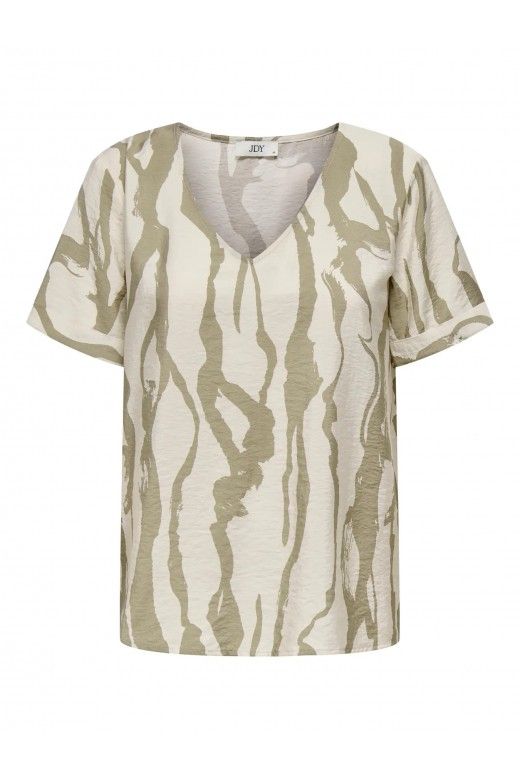 Top ONLY JDY CAMILLE decote V Print Top ONLY JDY CAMILLE decote V Print