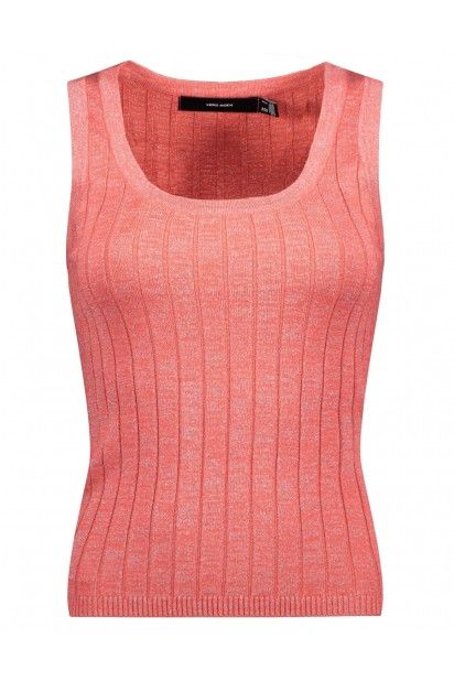 Top Malha VERO MODA BLOW SL decote U